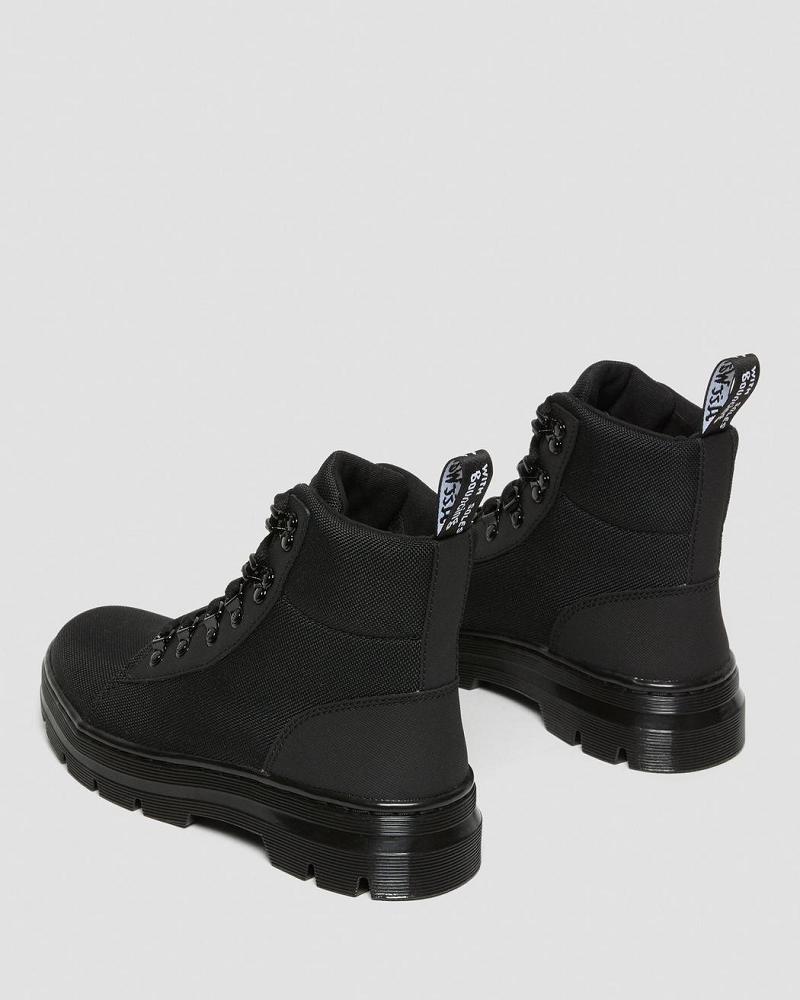 Black Women's Dr Martens Combs Poly Casual Boots | CA 80AHK